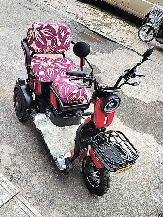 新日电动车 买到手一个月不到  骑过三回 ...
