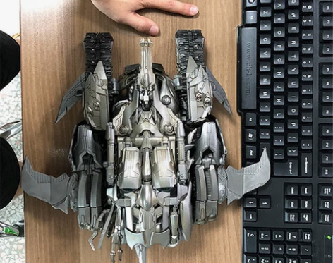 合金版变形放大黑曼巴LS-06坦克威变形玩具