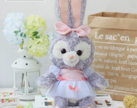 包邮史黛拉兔芭蕾兔达菲兔子毛绒玩具ins玩...