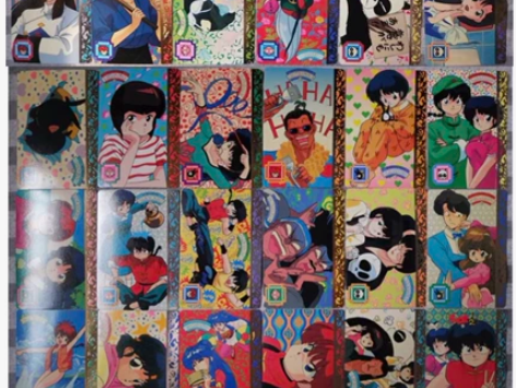 收藏-乱马1/2 乱马二分一港版本弹白卡1...