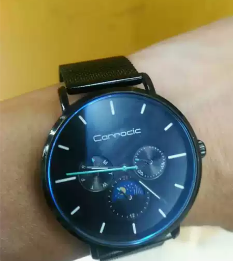 CARROCIC 石英腕表，走时正常，表盘...