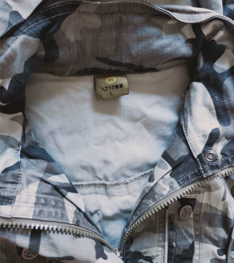 战地战地迷彩服马甲，建议90到110斤的小...