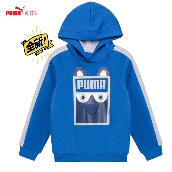 Puma彪马男童连帽卫衣，UK码5-6Y，...