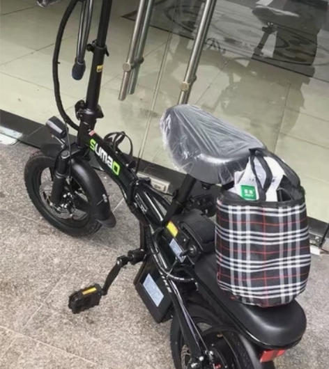 全新代驾折叠电动车,碟刹,可取出充电#电动...