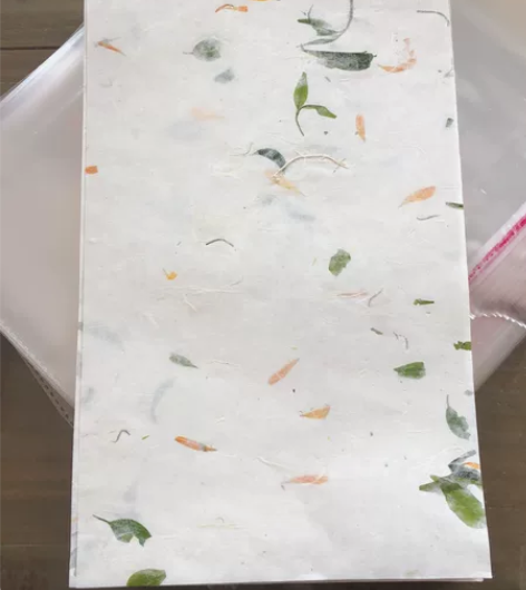 #陆文房四宝#花草信笺宣纸茶叶菊花 规格2...