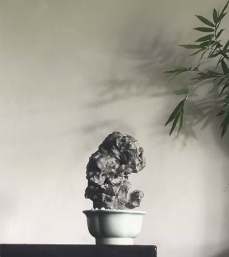 太湖石——雅致墨湖 尺寸:高16 长12...