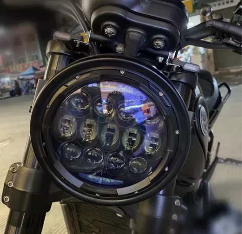 摩托车改装昆虫大灯无极300ac500ac...