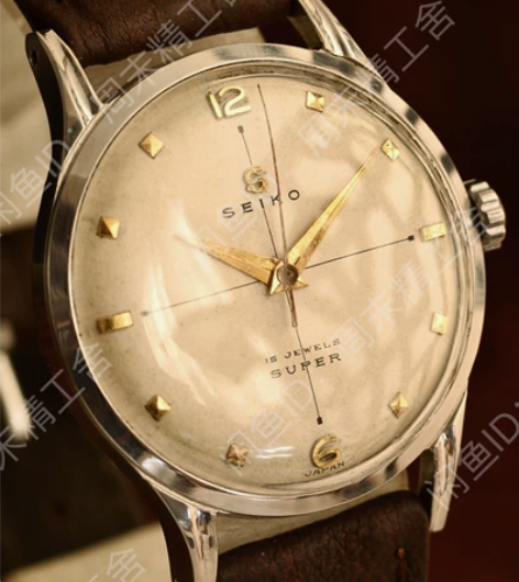 50年代精工Seiko Super特殊盘手...