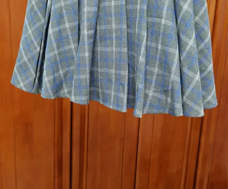 学生裙，格子百褶短裙，百搭好看，面料舒适。...