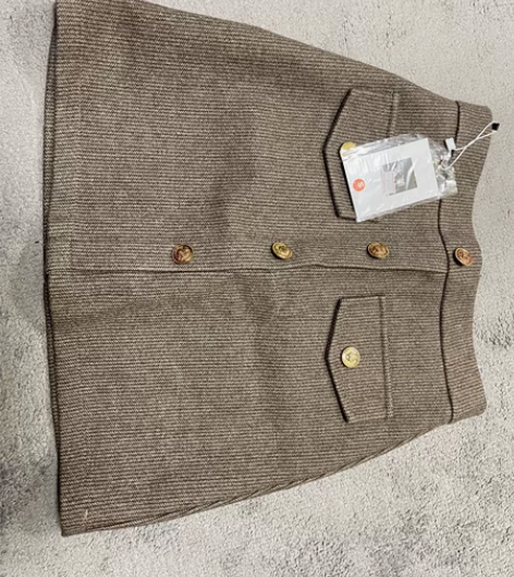 半身裙A字裙女秋冬裙子韩版全新 尺码S