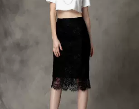 独立设计春夏半身裙包身裙铅笔裙蕾丝半裙女裙...