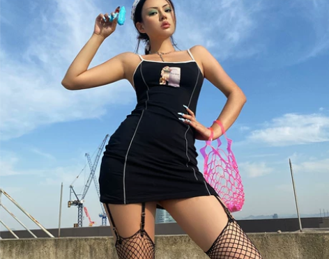 Bigmama 二次元动漫欧美街头3M反光...