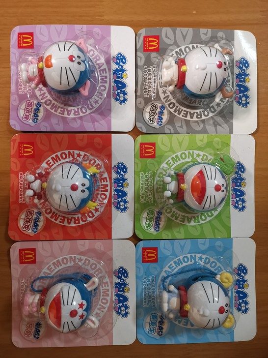 麦当劳2011年多啦A梦十二生肖公仔, 品...