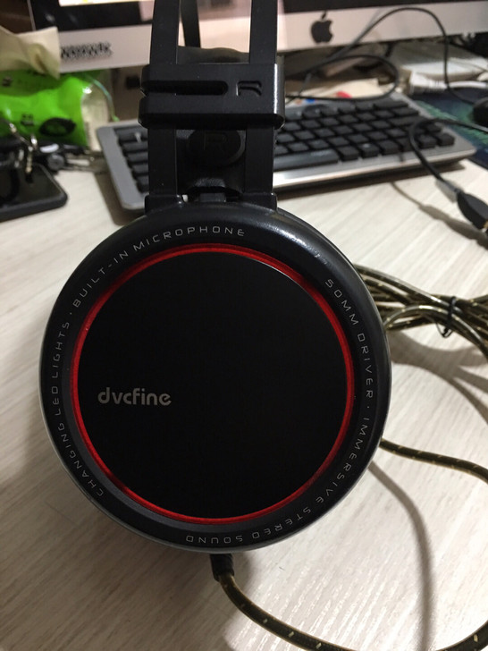 电脑吃鸡有线耳机头戴式台式笔记本电竞刀塔2...