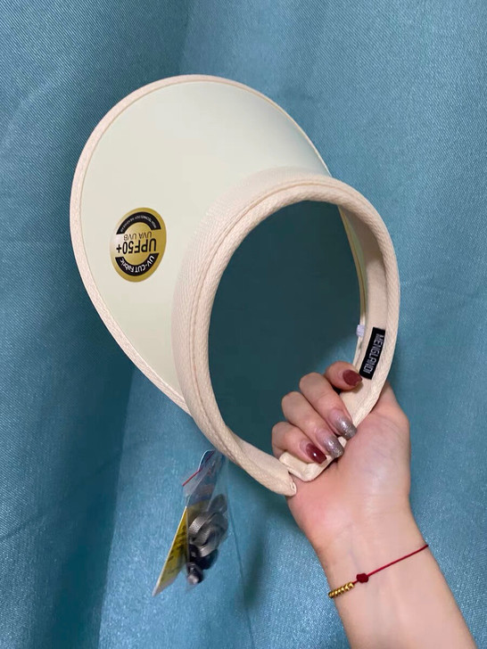 全新遮阳帽 晚晚同款遮阳帽女夏季韩国uv防...