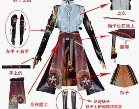 【出/换】鹿野院平藏cos大全套 缺钱急出...