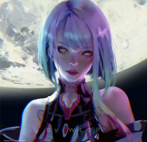 次元依赛博朋克边缘行者cos服女主Lucy...