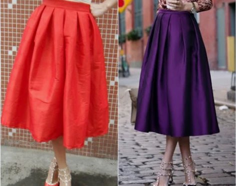 【转卖】新款 复古高腰蓬蓬裙大摆裙半身裙中...