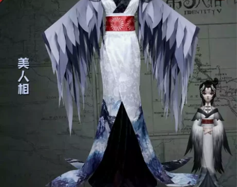 红蝶仙鹤美人相大全套 有假毛有武器，九成新...