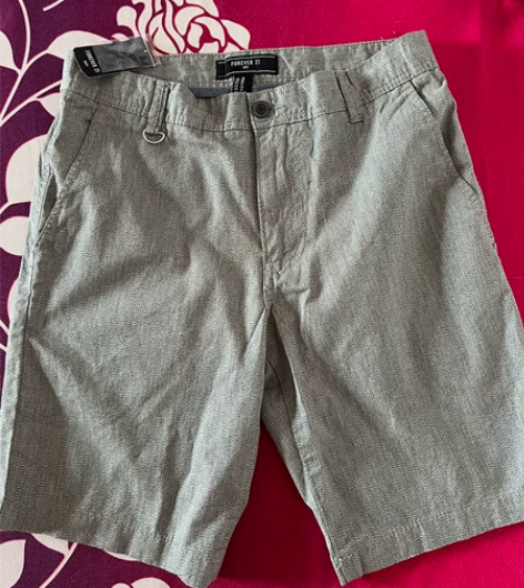 男士短裤，全新带吊牌FOREVER21出口...