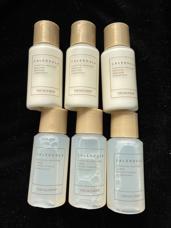 菲诗小铺金盏花水乳中样