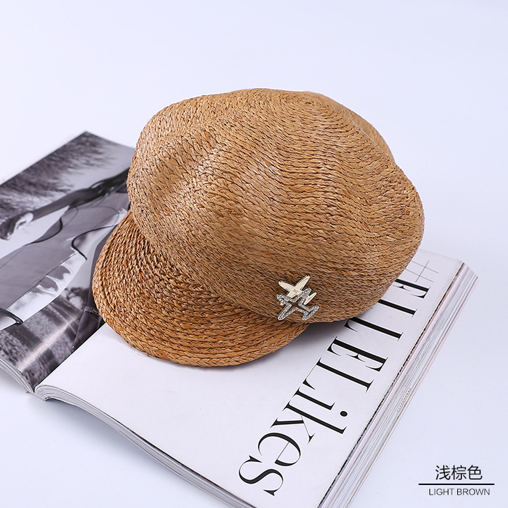 菩提猫欧洲站2018夏季新款水钻飞机防晒遮...