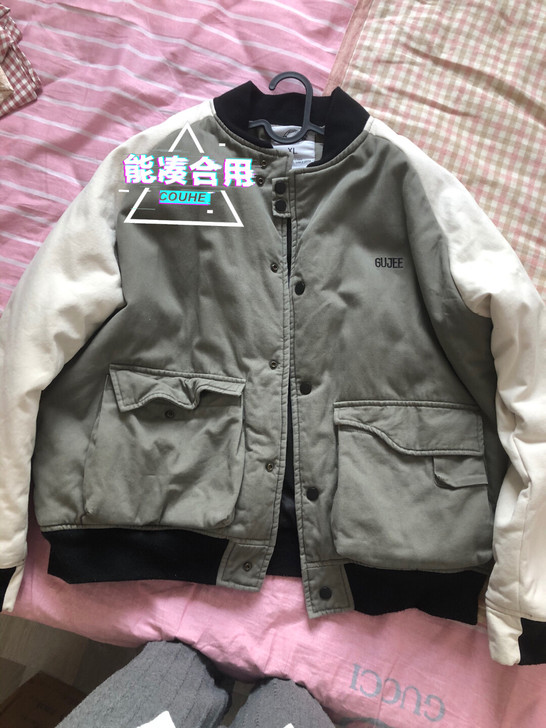男士棒球棉服