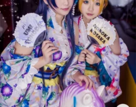 lovelive cos 浴衣觉醒 多肉君...