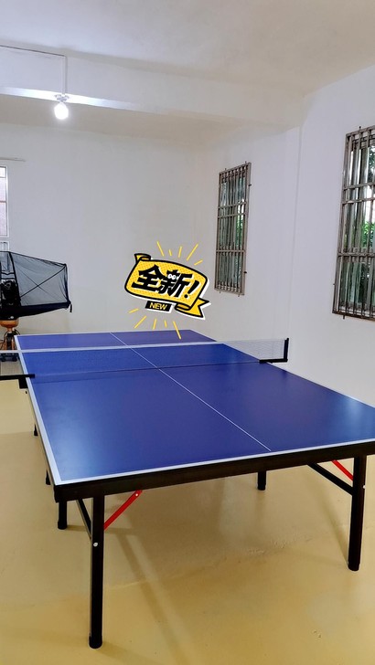 处理一批活动室多余折叠式乒乓球桌乒乓球台案...