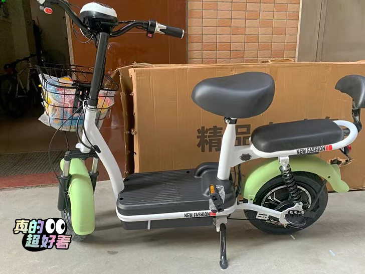 「高颜值电动车」莎玛迪电动车成人48V电瓶...