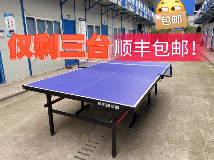 顺丰隔天到乒乓球台家用室内可折叠移动式标准...