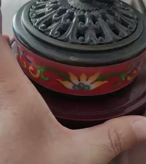 紫铜恰丝法朗香薰炉   老货    完美漂...