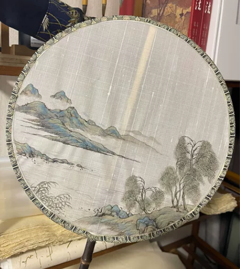 国画临宋人小品接定制 有轻微手工痕迹