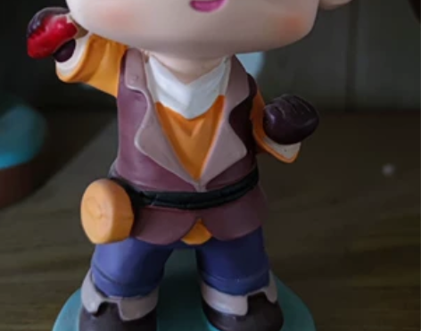 斗罗大陆卡通奥斯卡手办，28公分高，新拆无...