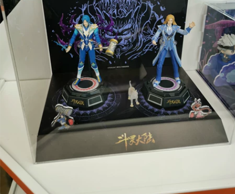 正版斗罗大陆手办动画周边小舞可动手办发光模...