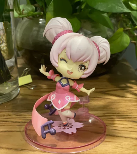 王者荣耀官方正版手办 小乔Q版手办 扇子缺...