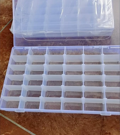 多格零件盒电子件透明塑料收纳盒螺丝配件工具...