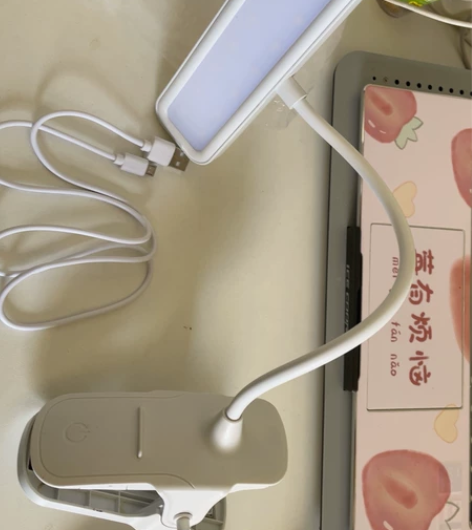 全新未使用LED护眼学习灯，三档可调，充插...