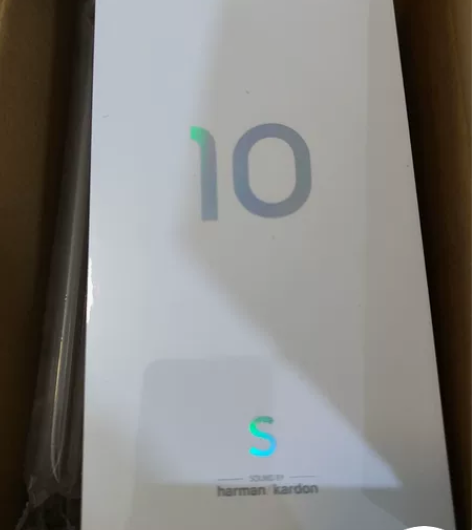小米10S 12+256白充电器套装原封未...
