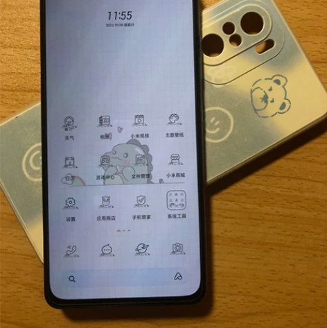 红米k40 12+256g后盖破 如图片 ...