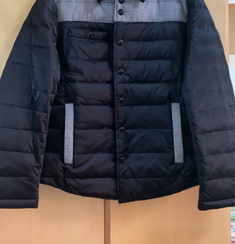 男士羽绒服,商场入手,175,92A。几乎...