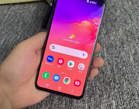 三星 S10e几乎 完美屏幕，点机，印机，...