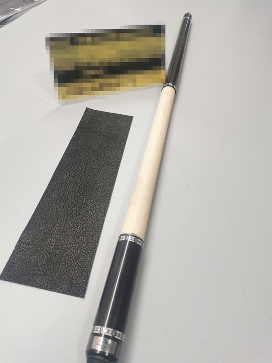 包台球杆羊皮
