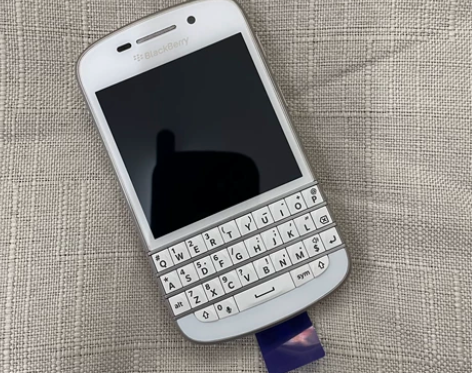 ·黑莓Q10 BlackBerry 白色触...