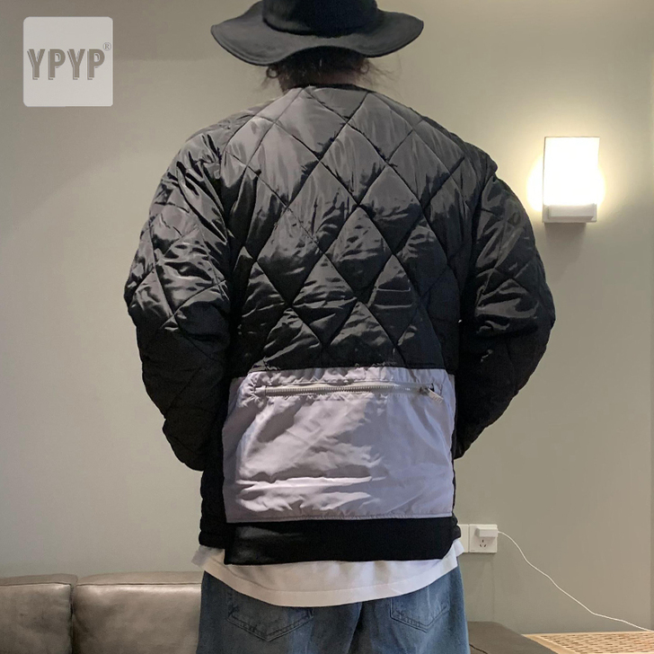 2020冬季新款日系宽松棒球棉服 工装短款...