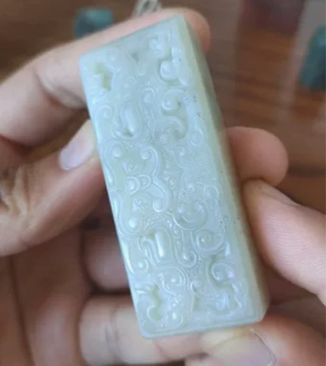 丹东石博古钮印石章料篆刻石料印章石头篆刻练...