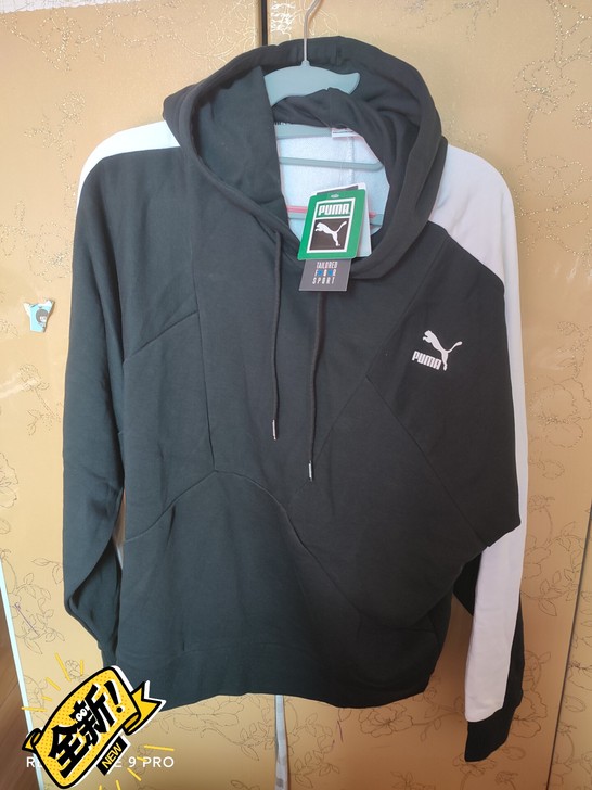 PUMA彪马官方正品 女子休闲印花连帽卫衣...