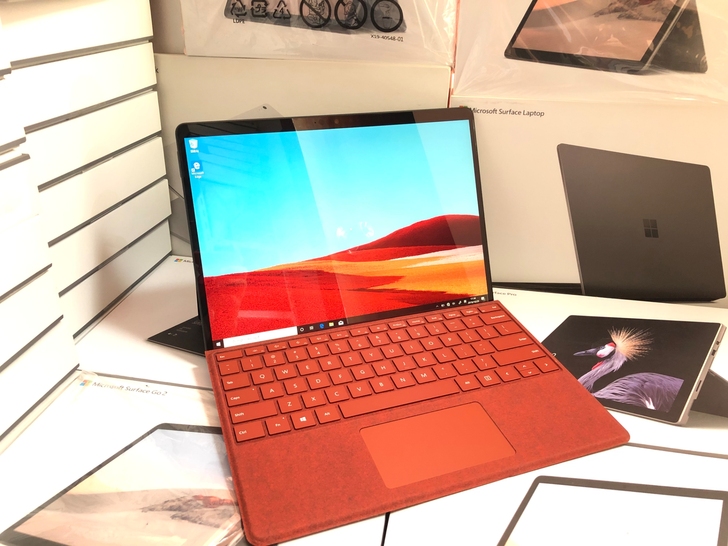 微软到货Surface Pro X LTE...