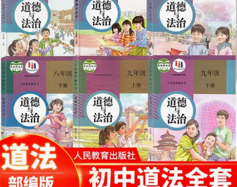初中道德与法治教材，笔记十分丰富，没有图图...