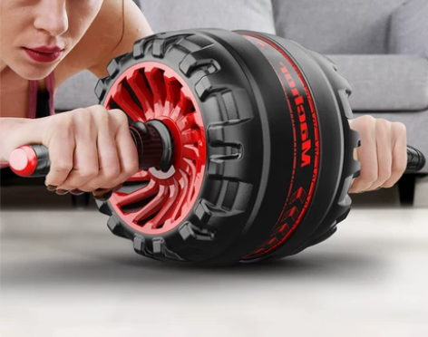 自动回弹健腹轮男士家用收腹健身运动器材初学...
